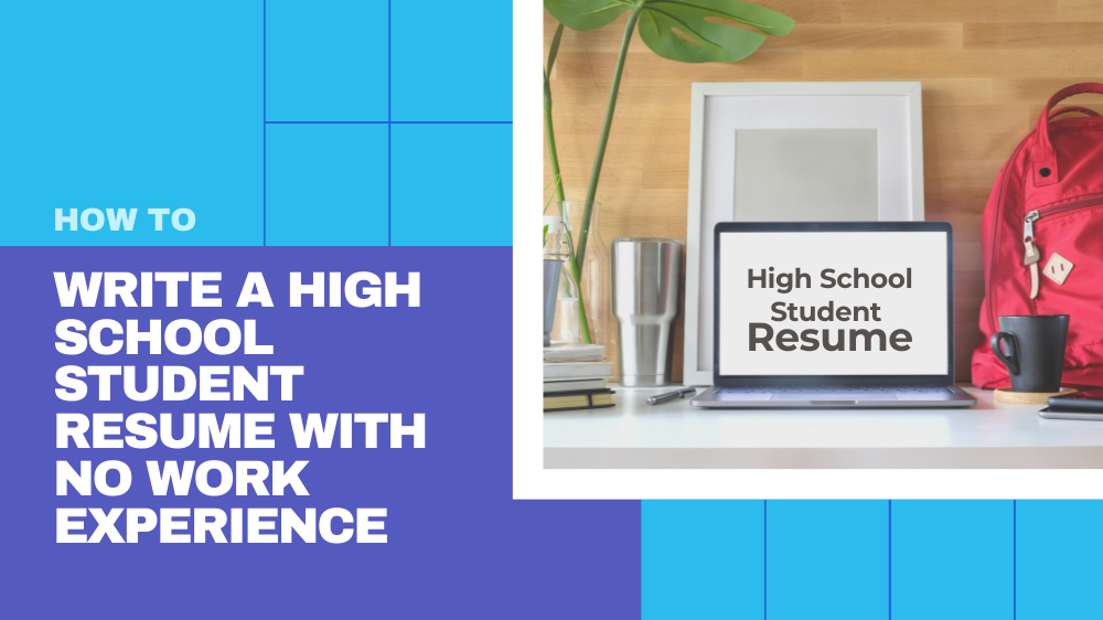 resumes for high school students with no work experience